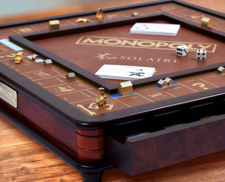 A closer look at the well-crafted design choices of the Solaire Monopoly deluxe edition