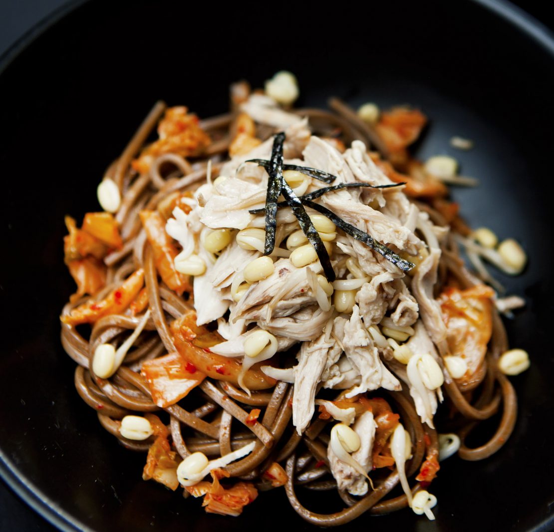 Who says kimchi and soba noodles don’t go together? NOLISOLI