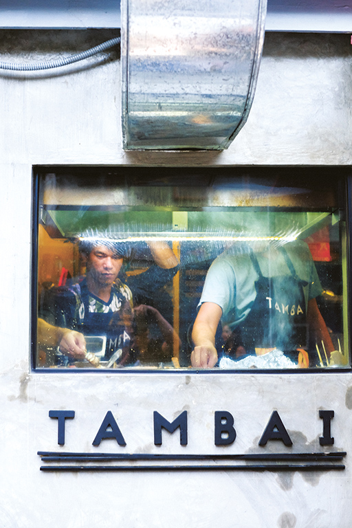 Tambai is one of the restaurants that slowly transform Makati’s red light district into a hipster food district like Williamsburg in Brooklyn.