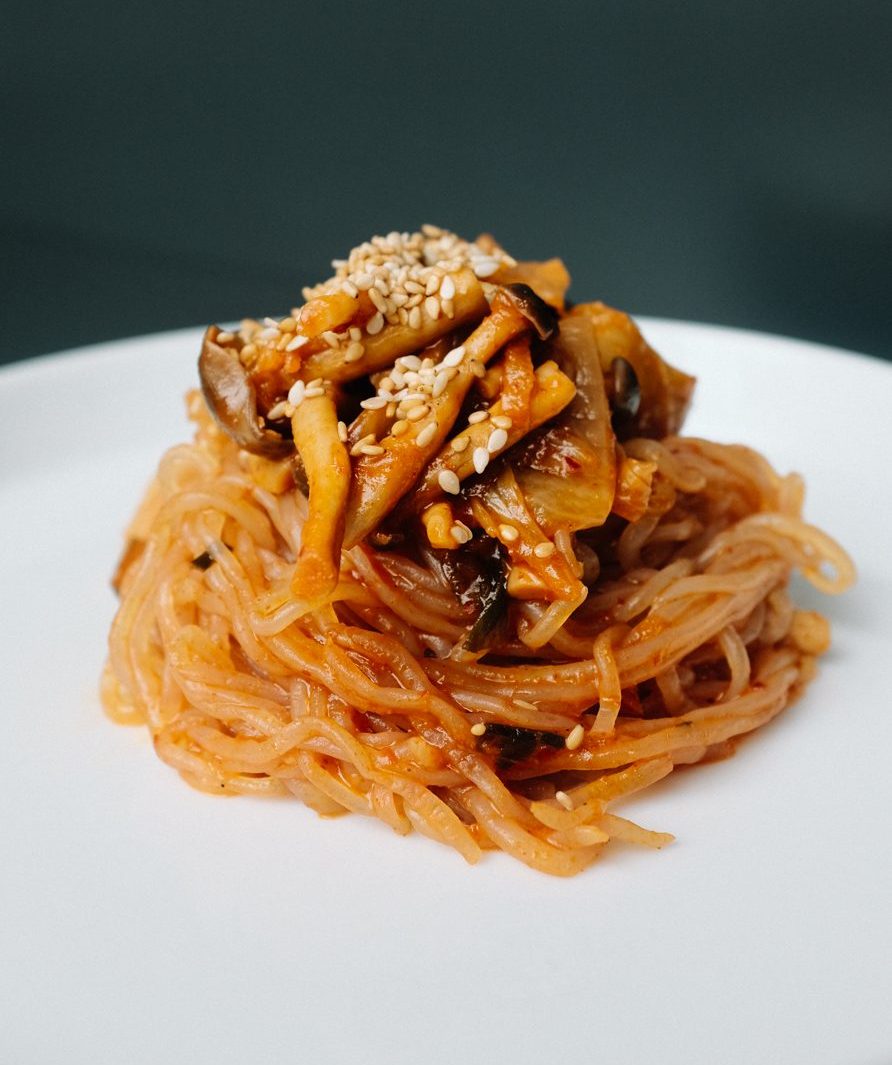 nolisoli eats blog kimchi shirataki noodles