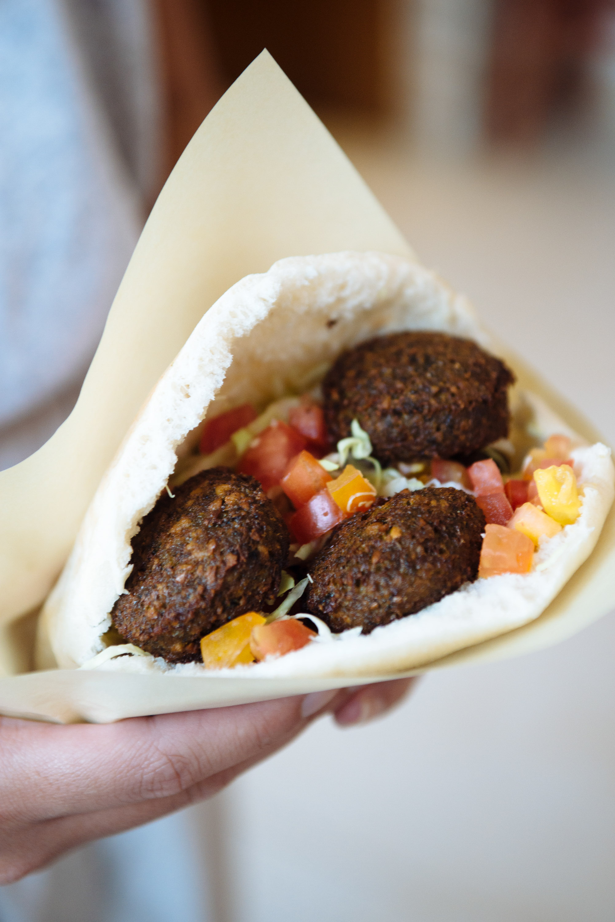 nolisoli eats israeli cuisine beni's falafel