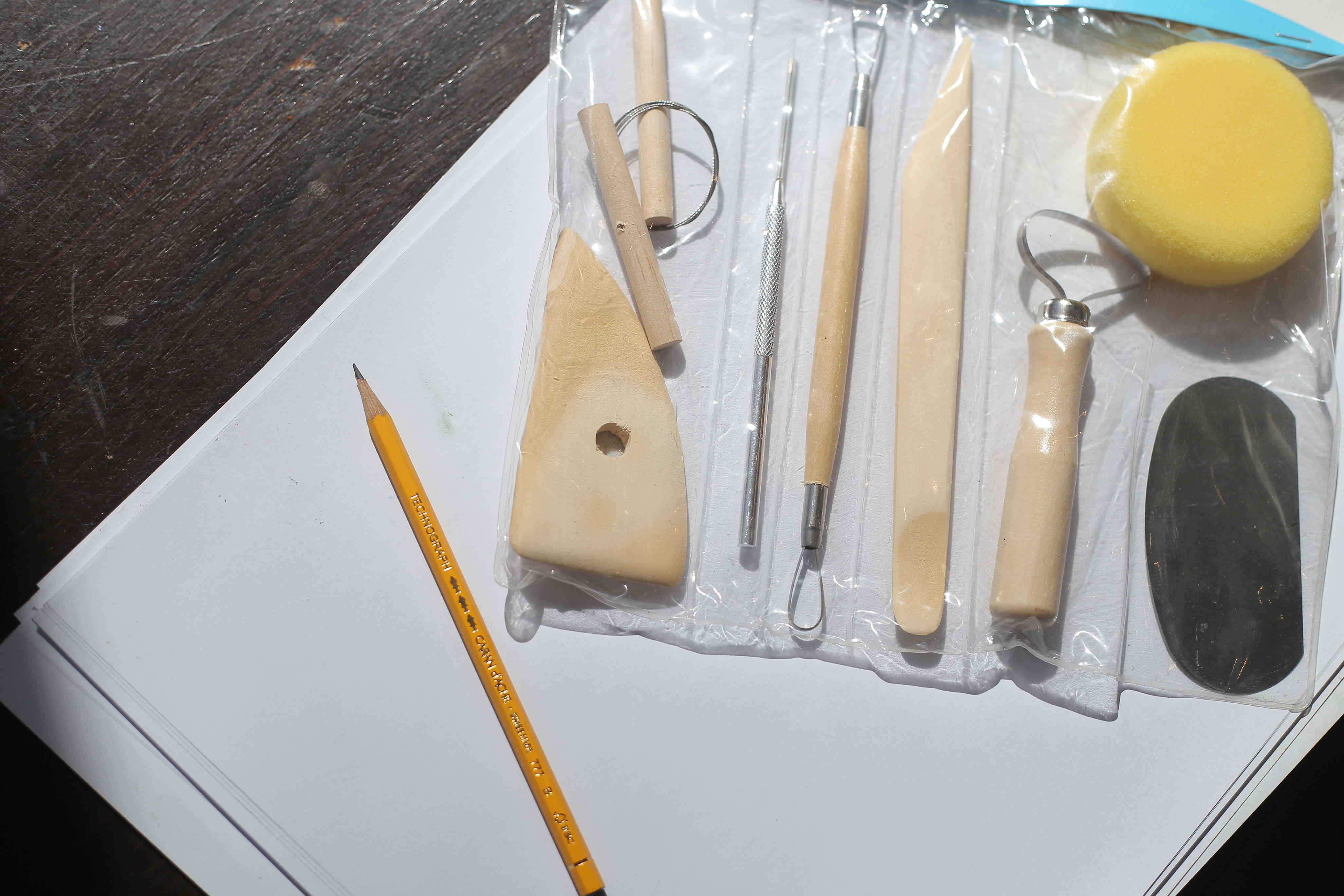 This basic pottery tool set costs P239.
