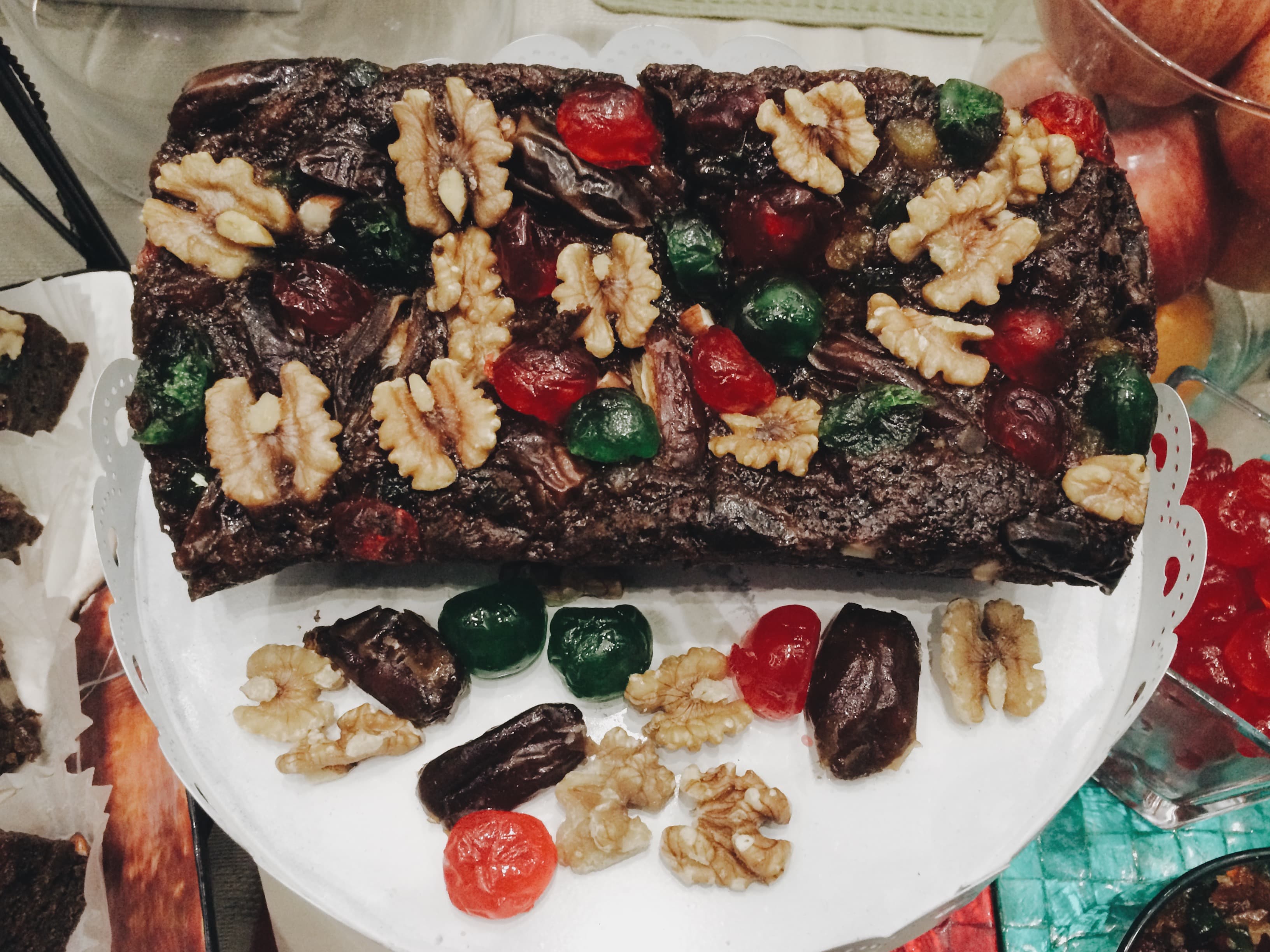 nolisoli eats best desserts vegan fruitcake