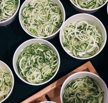 nolisoli events recipe zucchini spaghetti meatballs