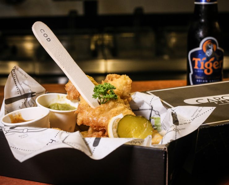 nolisoli eats cargofish fish and chips