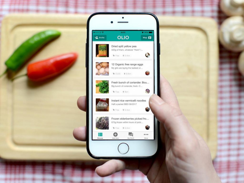 nolisoli be fixture eats food waste app