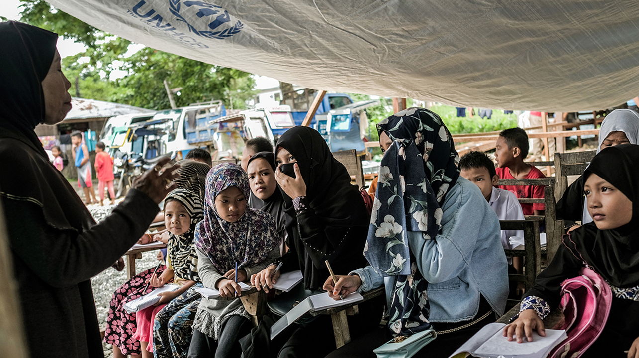 marawi evacuation camps