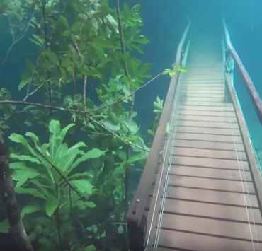 nolisoli underwater hiking trail brazil