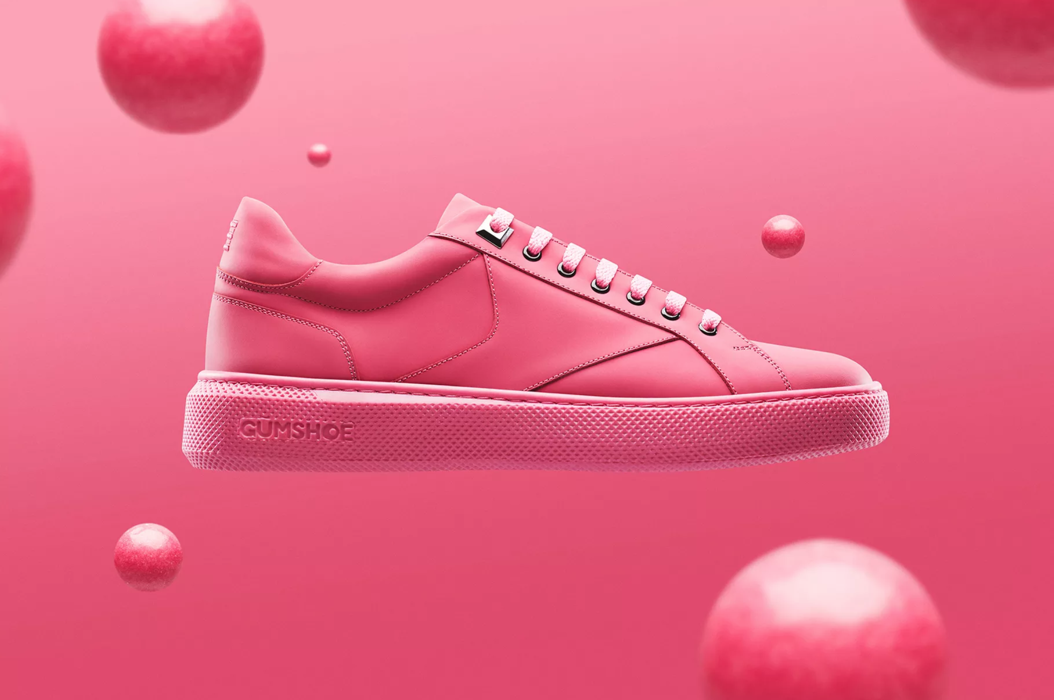 LOOK: Bubblegum-colored sneakers made from actual gum - NOLISOLI