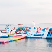 inflatable island summer waterparks