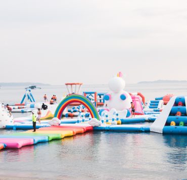 inflatable island summer waterparks