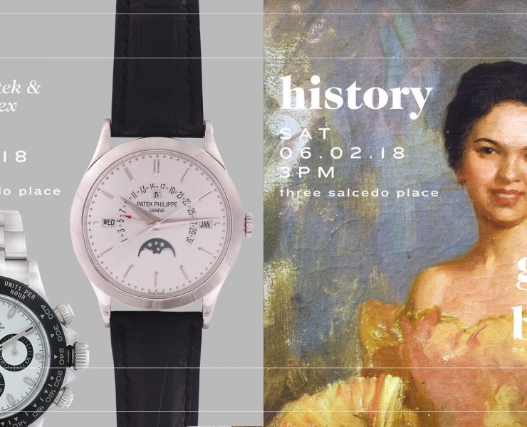 nolisoli events fixture salcedo art auctions gavel and block history timepieces watches rolex patek philippe fernando amorsolo heritage