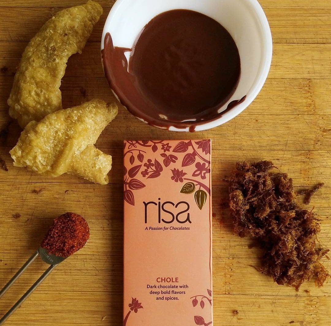 risa chocolates chole bar