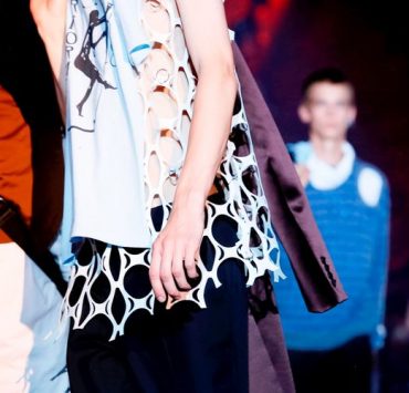 Raf Simons ss 19 Gio Staiano for NOWFASHION