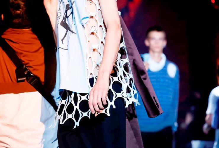 Raf Simons ss 19 Gio Staiano for NOWFASHION