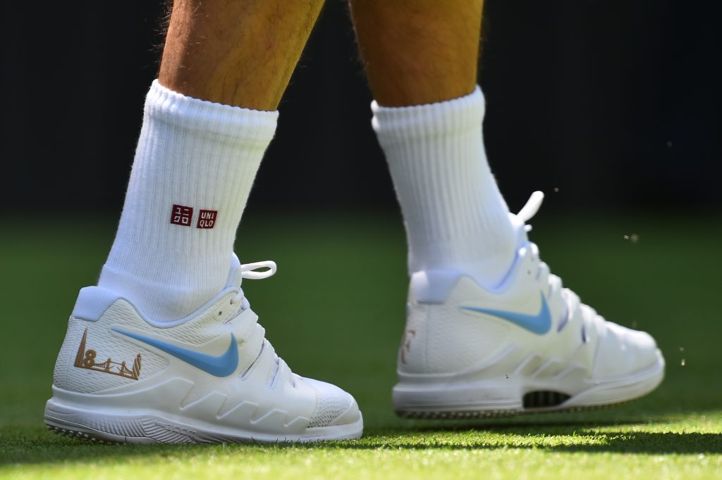 roger federer unidlo wimbledon AFP Photos