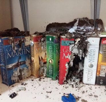 nolisoli fixture reading print damaged books