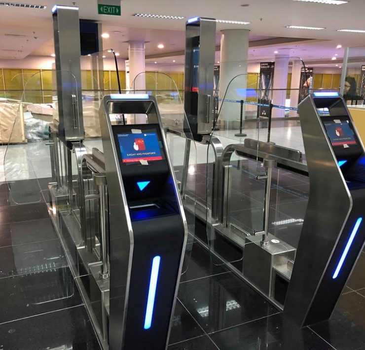 new immigration egates JP Mortel Fajura