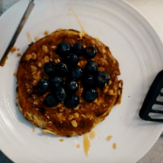 nolisoliph eats flourless banana and egg pancakes ben wittle booky