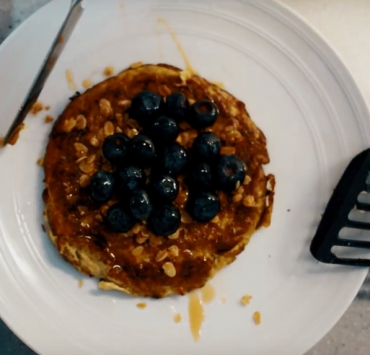 nolisoliph eats flourless banana and egg pancakes ben wittle booky