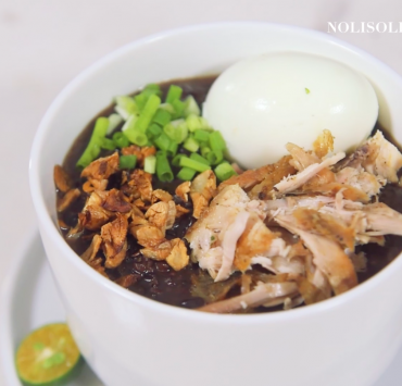 nolisoli eats recipe black rice arroz caldo