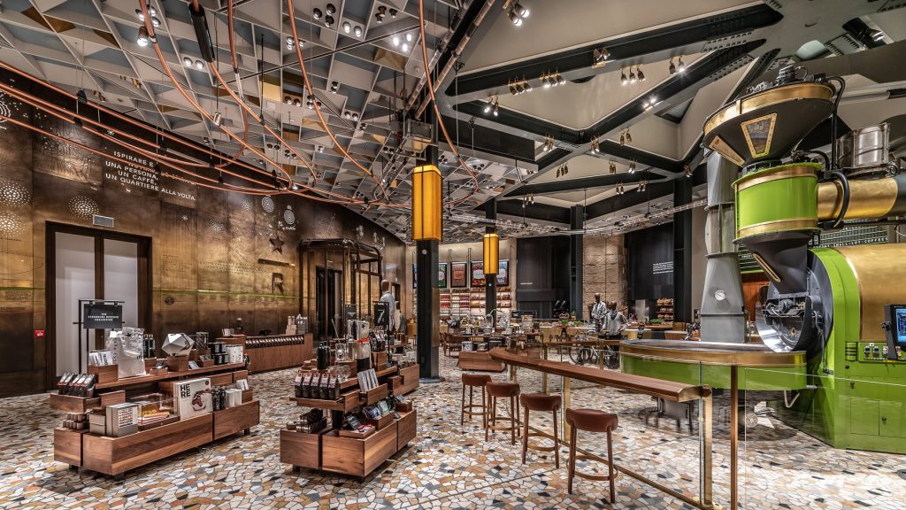 starbucks reserve roastery italy