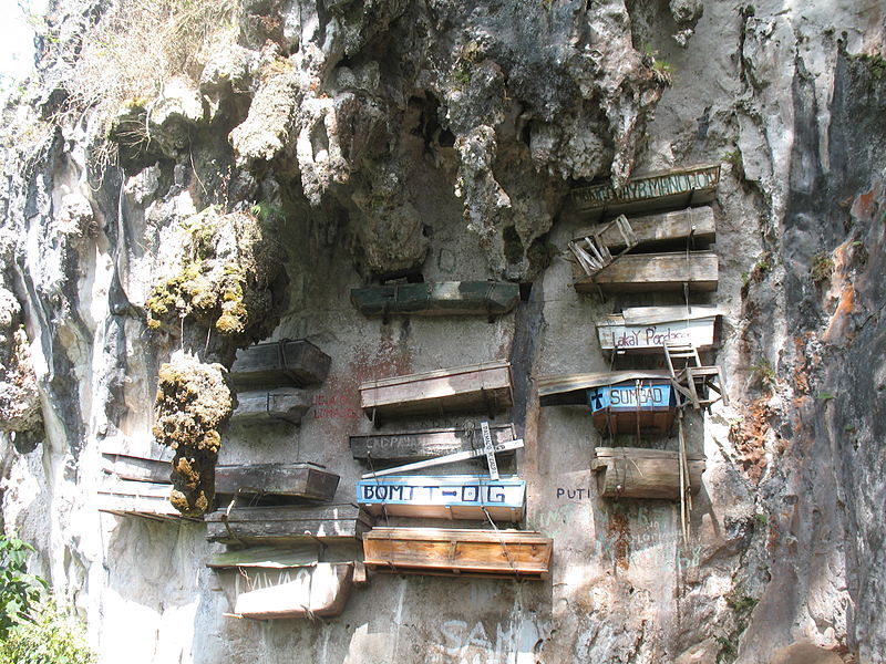 hanging coffins