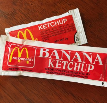 mcdonalds banana ketchup