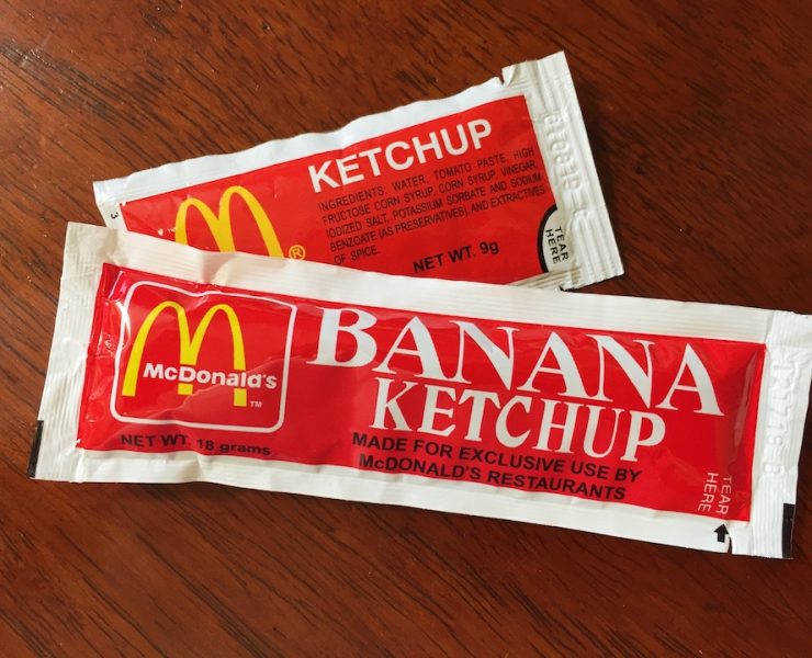 mcdonalds banana ketchup
