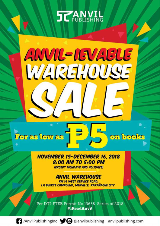 anvil warehouse sale