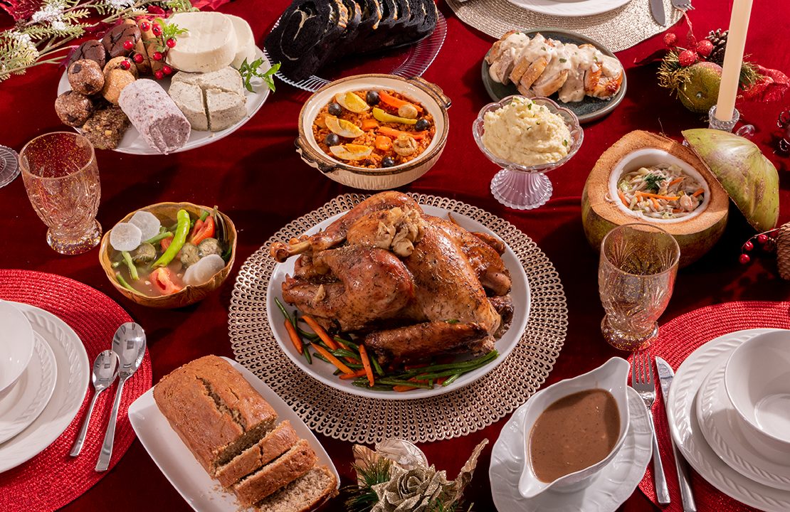 nolisoli alternative noche buena spread roast turkey healthy