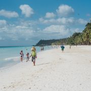 boracay beach people