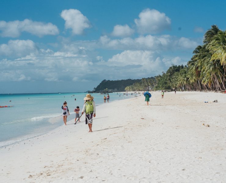 boracay beach people