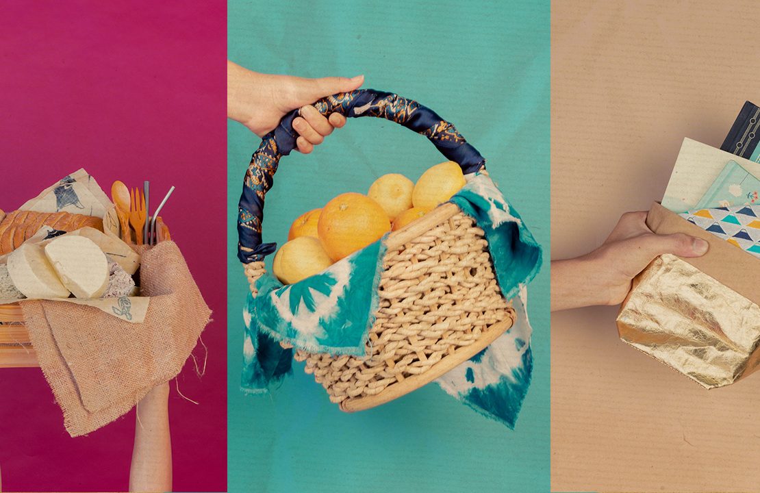 sustainable gift-wrapping