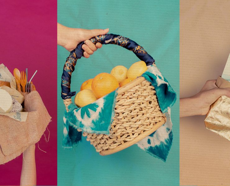 sustainable gift-wrapping