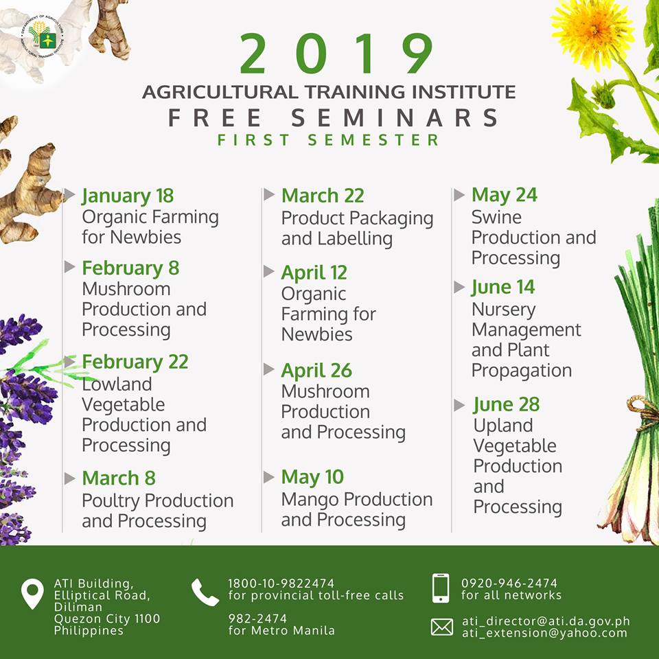 da free farming seminar