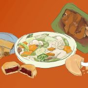 chinese food drawing