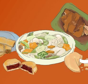 chinese food drawing