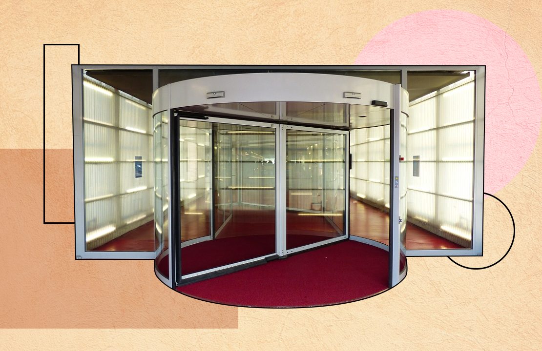 revolving doors art