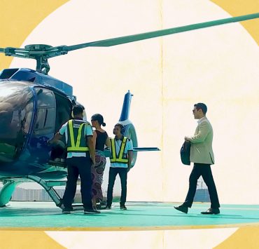helicopter ascent