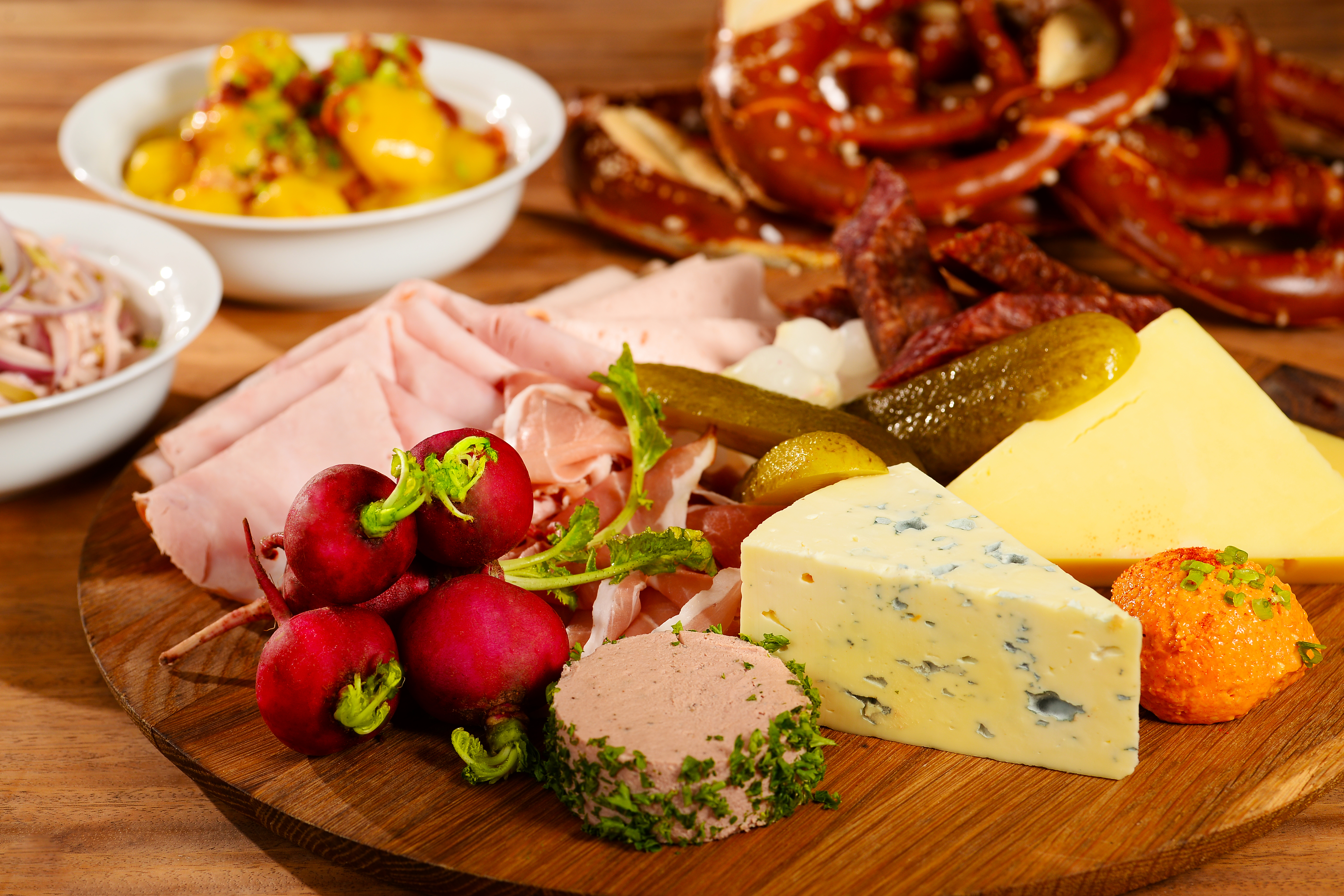 German Cold Cuts and Cheese Platter solaire NOLISOLI