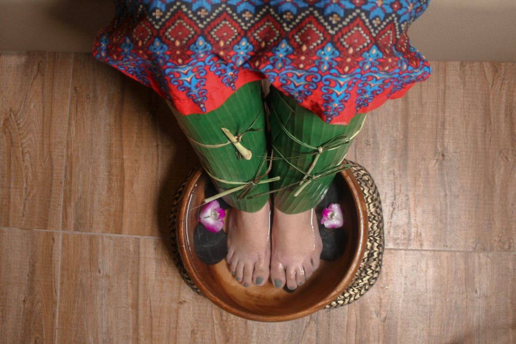 spa, foot massage, tribu babaylan