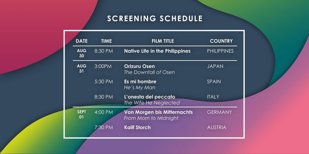 international silent film festival manila