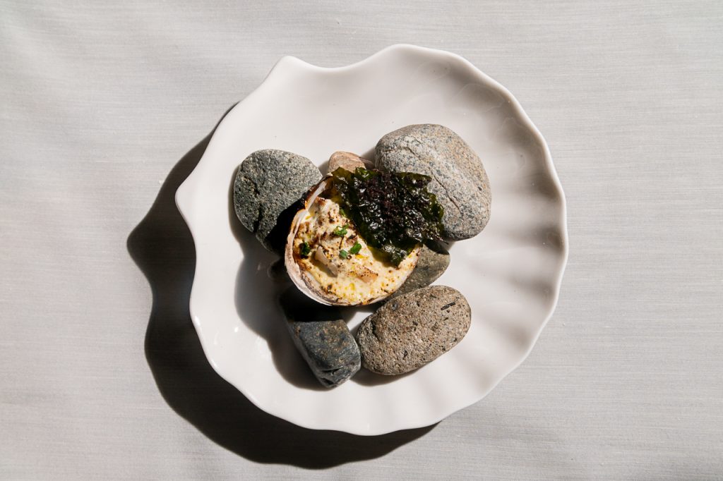 kabibi, linamnam restaurant, private dining, seaweed