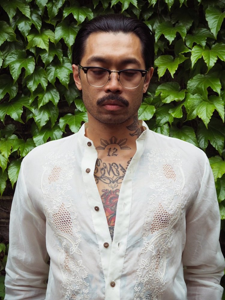 the linen garden barong, modern barong tagalog, vintato, vinta gallery