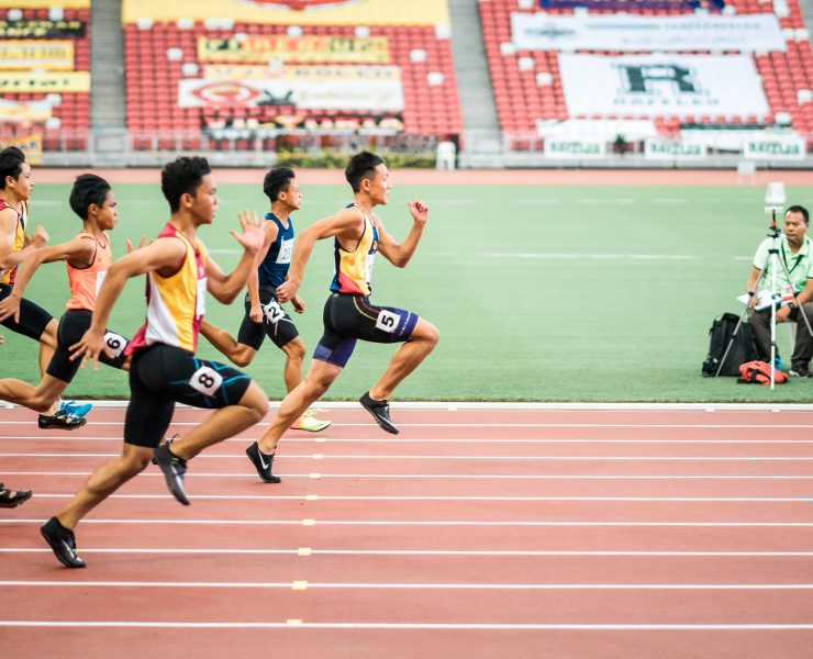 runners, sports, athlete, field