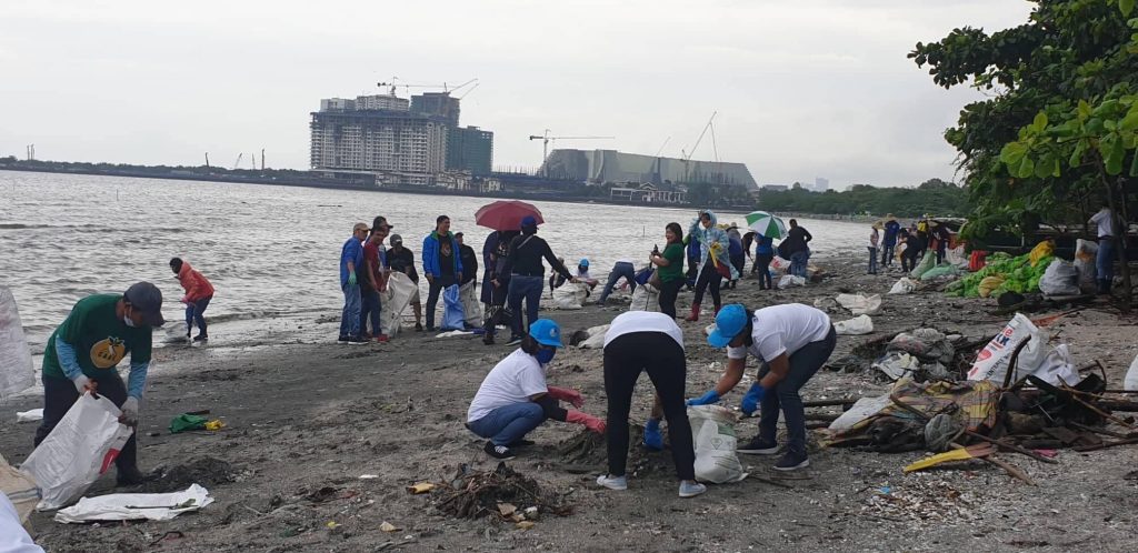 coastal clean-up, manila, lppchea, denr