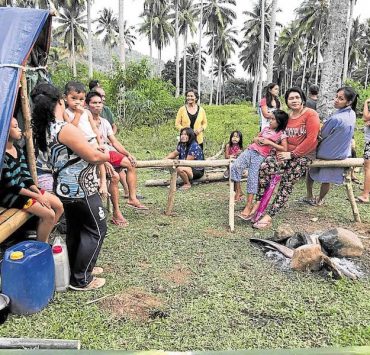 mindanao earthquake evacuees inquirer.net