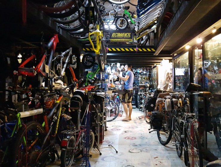bike shop at teacher's village