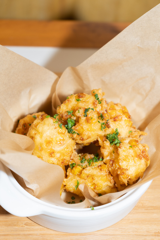 Tokyo Milk Cheese Cafe's Sweet Corn Tempura